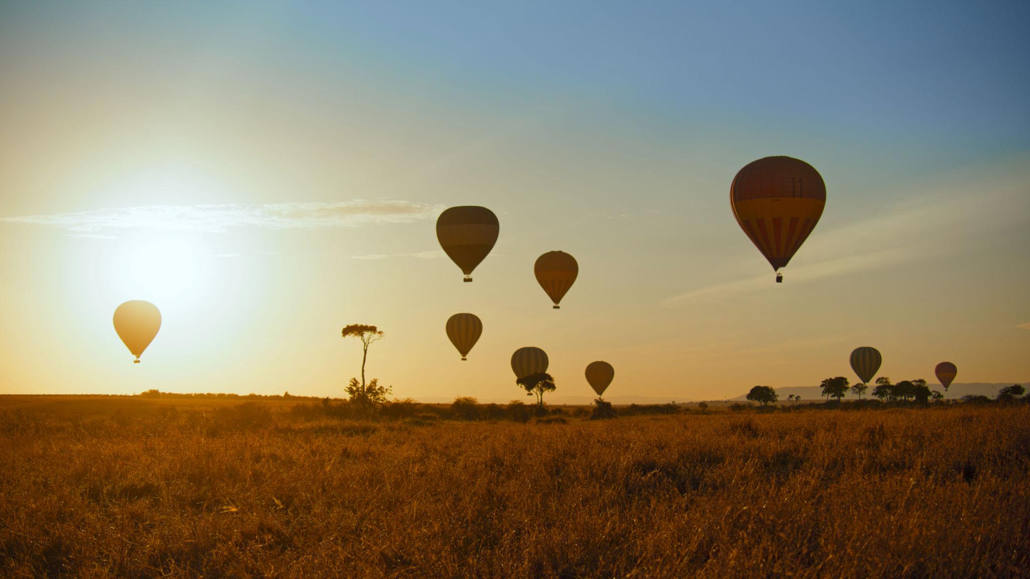 Hot Air Balloon Safari